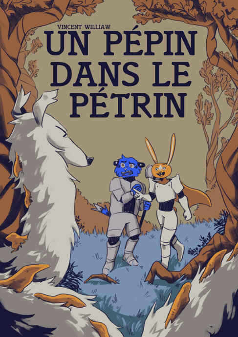 Proposition de couverture, projet BD - 2025